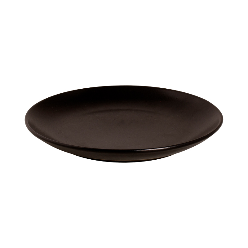 Mammoet Bord Moon 21,5 cm Zwart