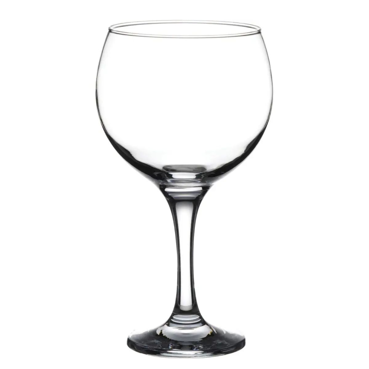 Vooraanzicht van Gin Tonic Glas Bistro Cubata 63 cl. van helder glas.