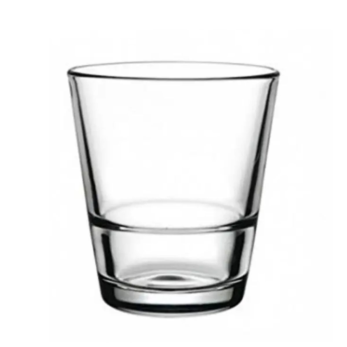 Waterglas Grande S van 31 cl. in recht vooraanzicht, stapelbaar ontwerp met gladde structuur en rechte vorm.