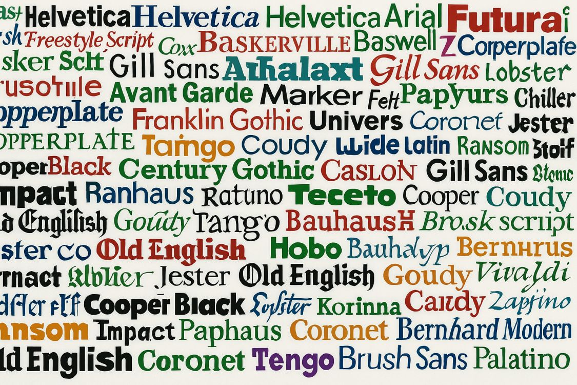 Het juiste lettertype voor jouw bedrukking