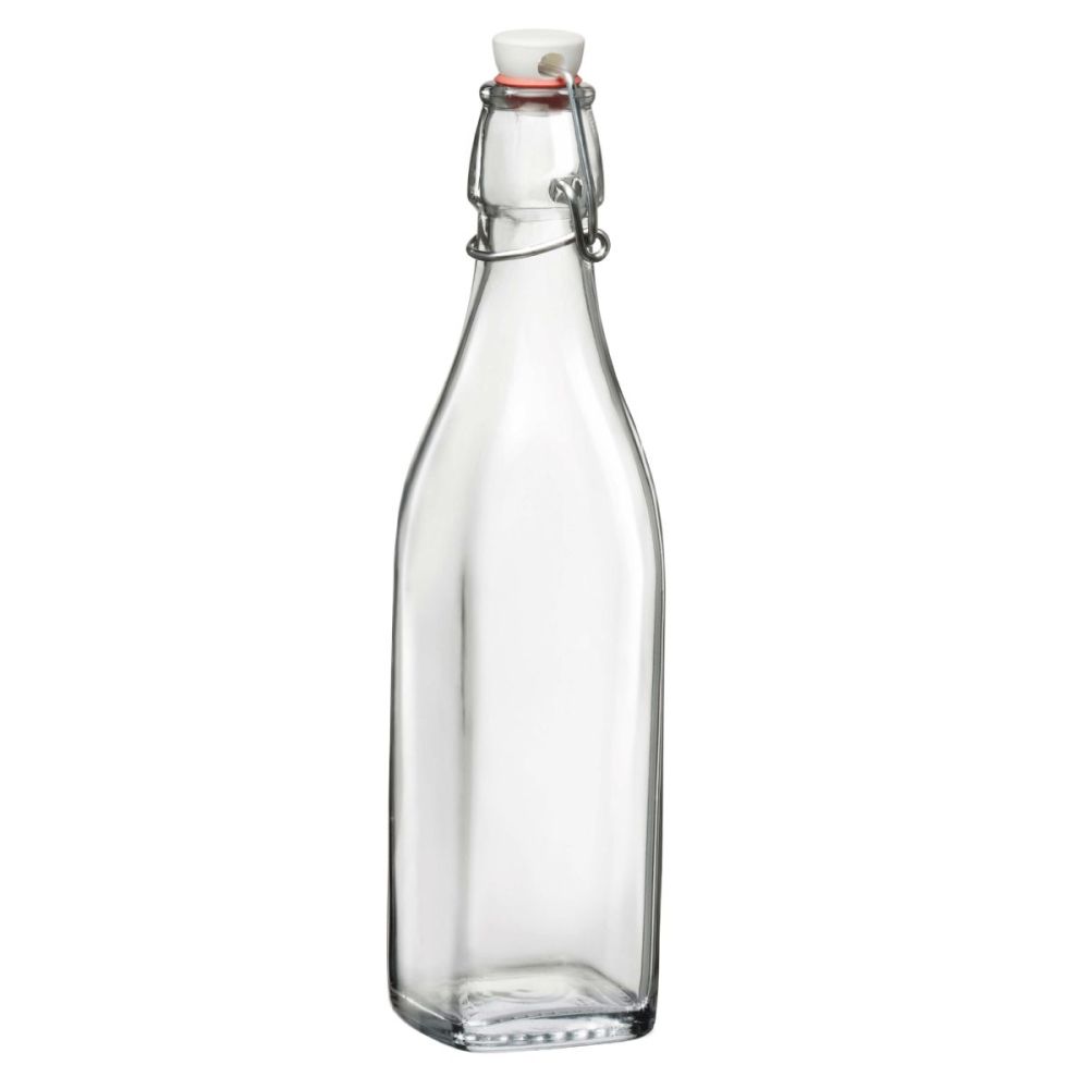 Beugelfles Vierkant Swing 1 liter