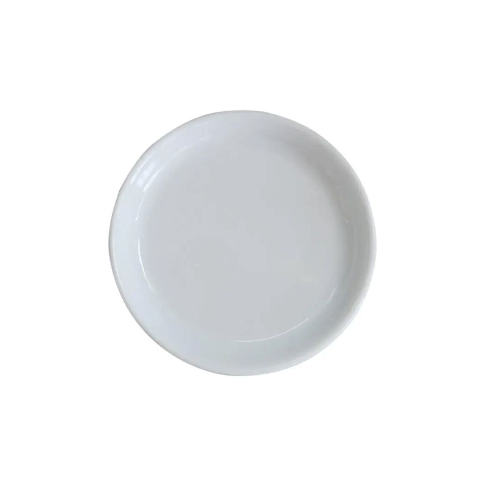 Theezakhouder rond wit 85 mm