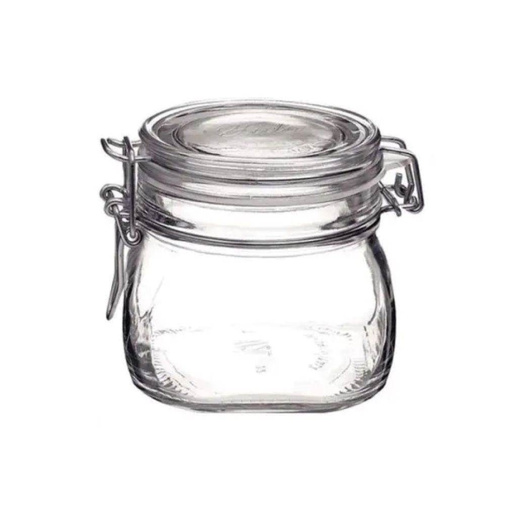 Weckpot Fido 0,5 liter vierkant