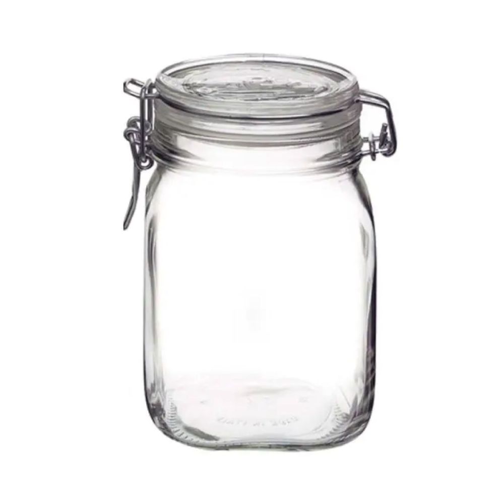 Weckpot Fido 1 liter vierkant