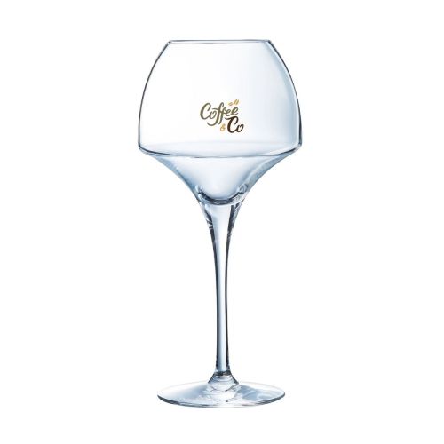 Chef & Sommelier Open Up wijnglas 55 cl. met meerkleurig CoffeeCo logo op glas.