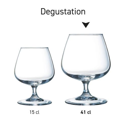 Serieoverzicht van Degustation likeurglazen 15 cl. en 41 cl.