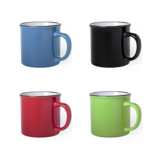 Overzichtsbeeld van mok Sinora 30 cl. in verschillende beschikbare kleuren.