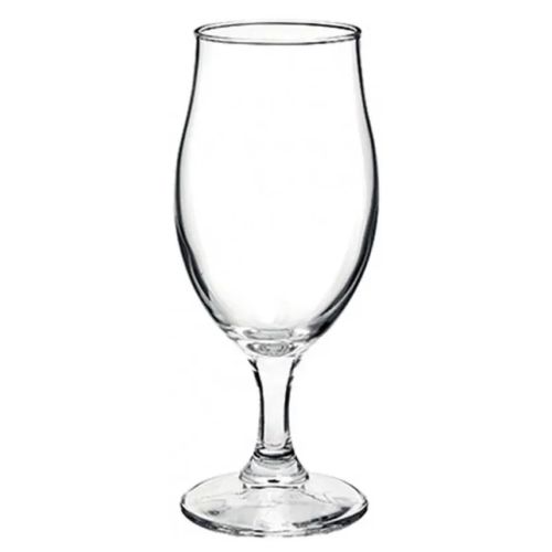 Helder bierglas Executive 53 cl. met elegant silhouet in vooraanzicht weergegeven.