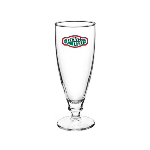 Bierglas Harmonia 27,5 cl. voorzien van kleurrijke PrintPub-opdruk op de voorzijde.