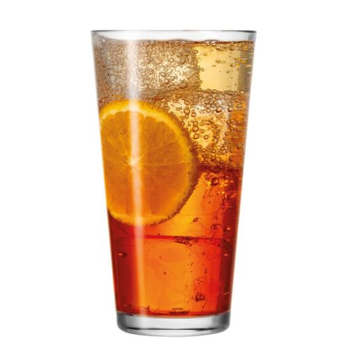 Gevuld vaasje 47 cl. gefotografeerd op witte achtergrond voor sfeerbeeld.