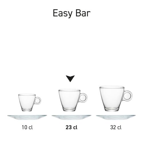 Serieoverzicht van Easy Bar Cappuccino sets als onderdelen van de Easy-Bar serie.