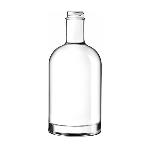Fles Oslo 0,7 liter in vooraanzicht zonder dop of bedrukking zichtbaar.