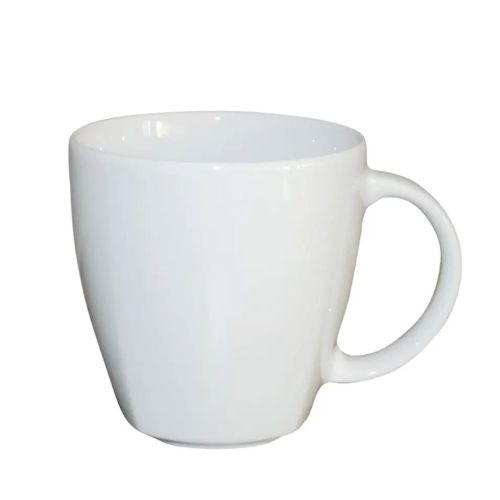 Kirsten mok wit 30 cl. bedrukken