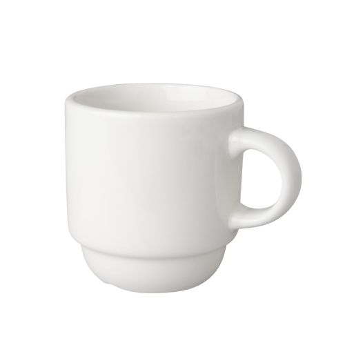 Koffiekop Mammoet Budgetline Smal 14 cl wit bedrukken