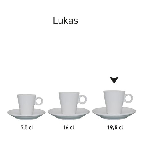 Reeks Lukas Cappuccino Sets in serievorm.