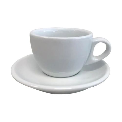 Style Cappuccino kop en schotel 19 cl. SET bedrukken