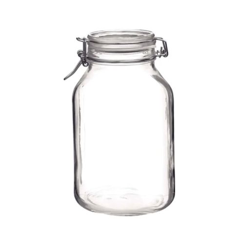 Weckpot Fido 3 liter vierkant bedrukken