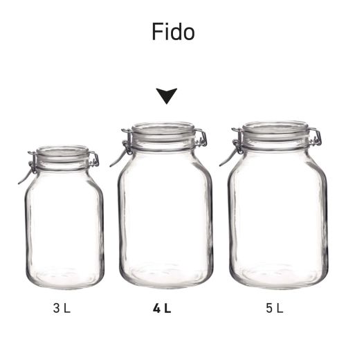 Meerdere Weckpotten naast elkaar gepresenteerd als productserie.