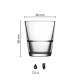 Borrelglas stapel Grande S 7,2 cl.bedrukken