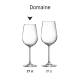 Domaine Wijnglas 27 cl. bedrukken