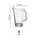 Pitcher Conic 1,8 liter bedrukken