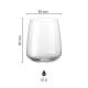 Aurum Rocco Bormioli Tumbler Waterglas 37 cl. bedrukken