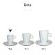 Bola Espresso hoog wit 9 cl. SET bedrukken