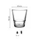 Waterglas stapel Grande S 31 cl. bedrukken