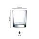 Whiskyglas 20 cl. bedrukken