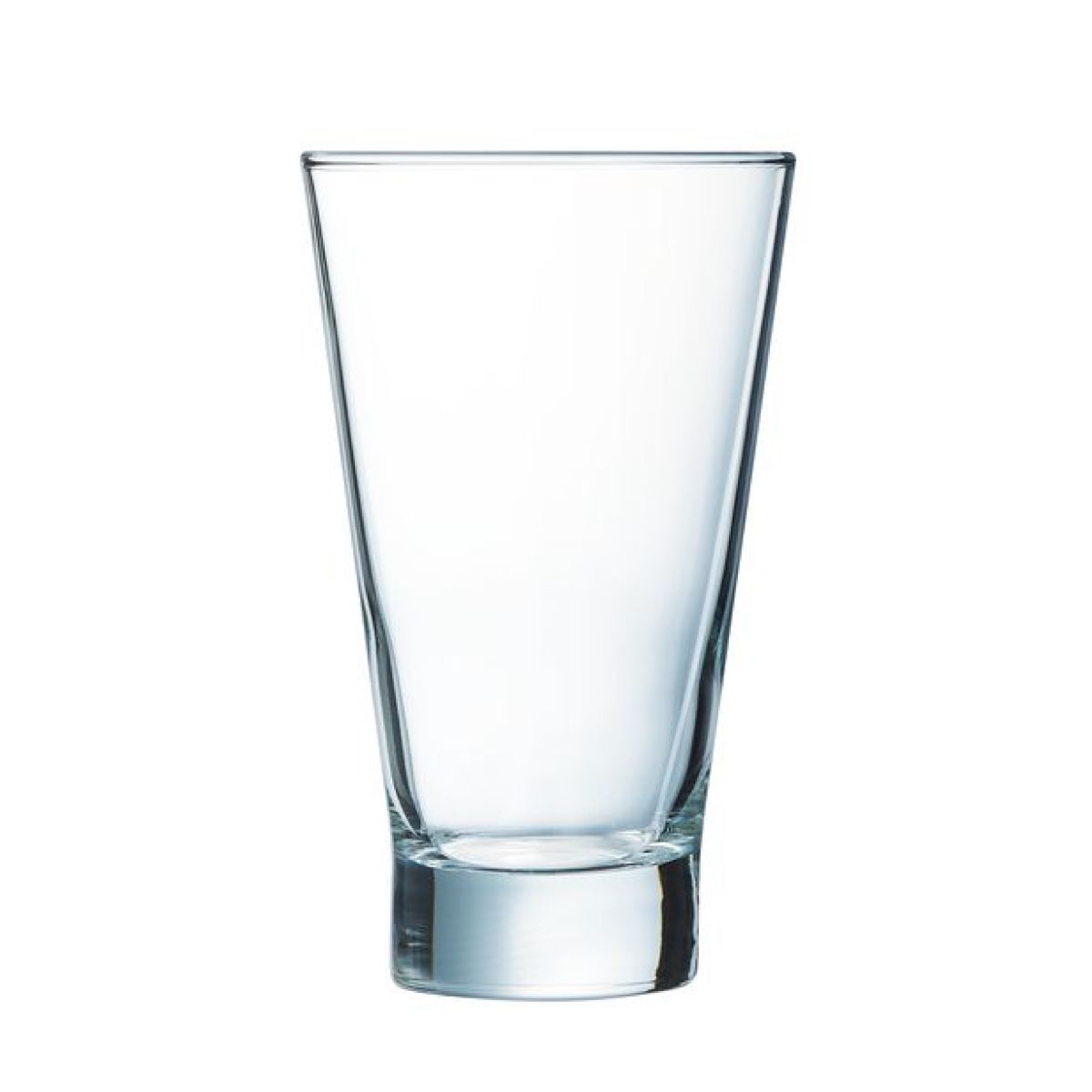 Shetland glas van 35 centiliter in strak vooraanzicht, geschikt voor dagelijks gebruik.