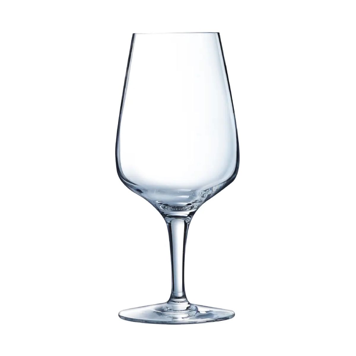 Vooraanzicht van het Sublym Multi Use 35 cl. in helder glas met cilindrische vorm.